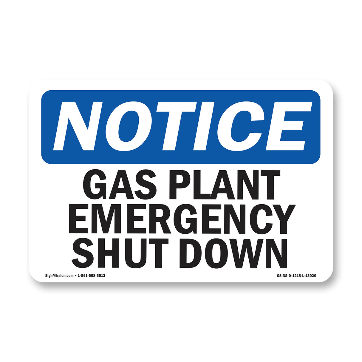 Gas Plant Emergency Shut Down