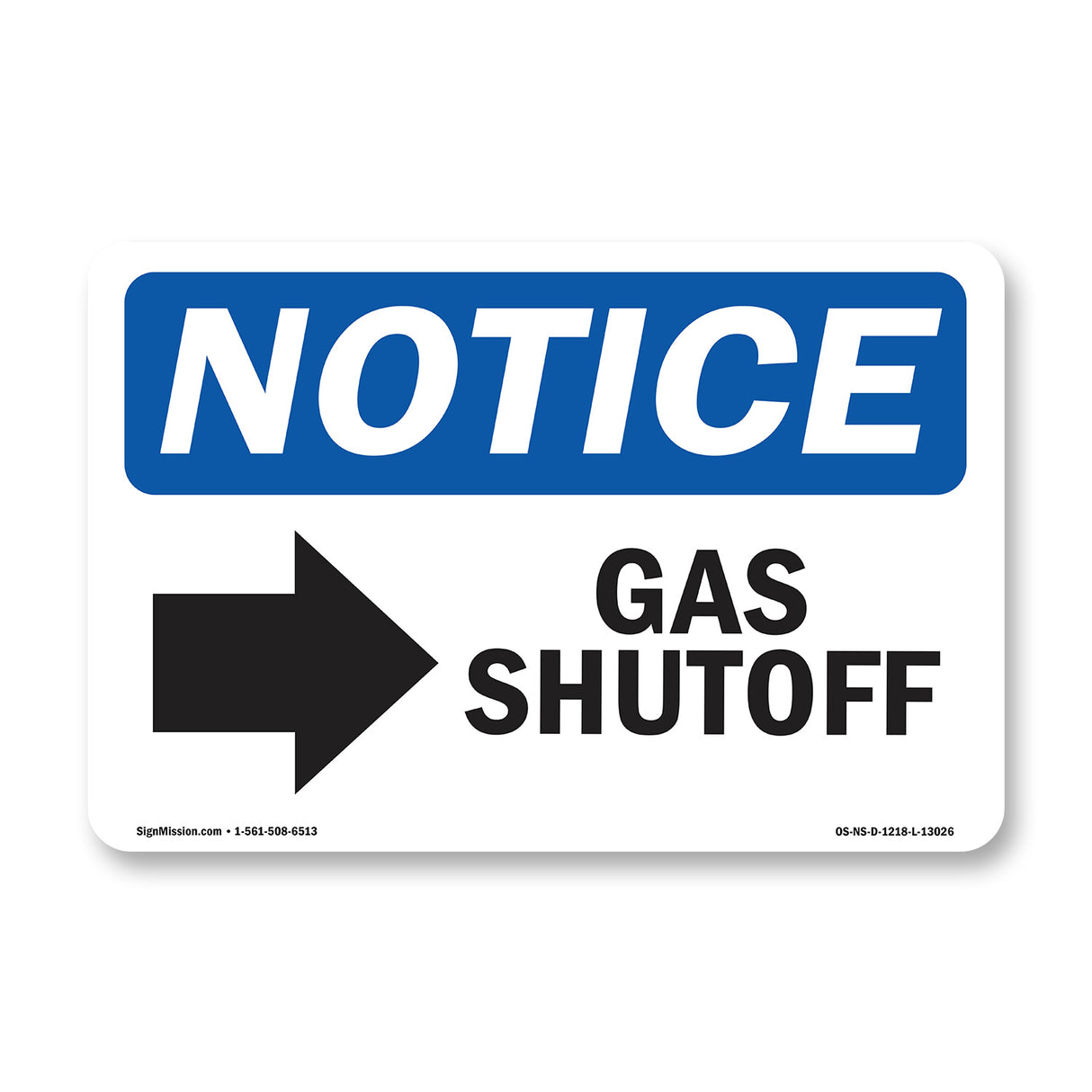 Gas Shutoff [Right Arrow]