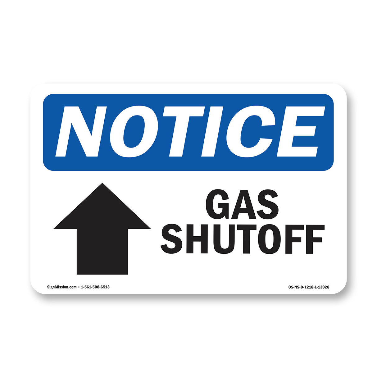 Gas Shutoff [Up Arrow]
