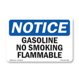 Gasoline No Smoking Flammable