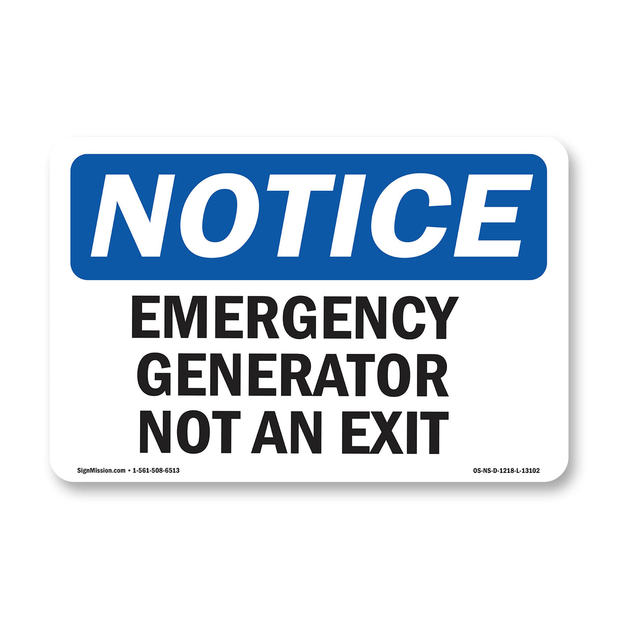 Generator Yard Not An Exit