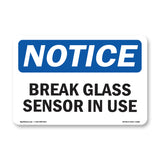 Glass Break Sensor In Use