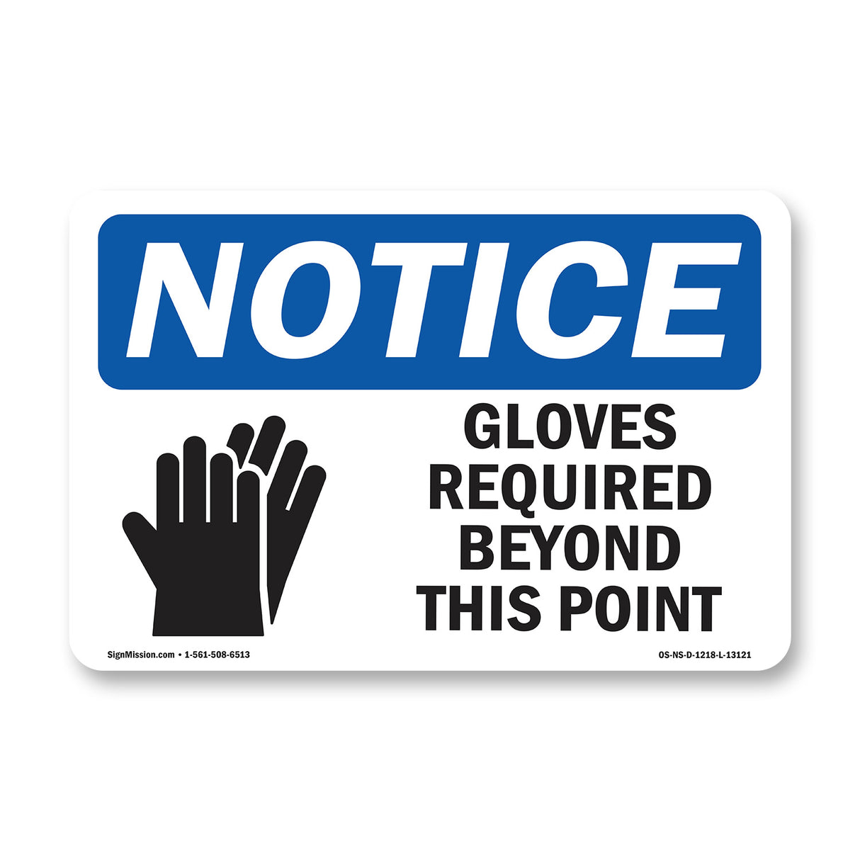 Gloves Required Beyond