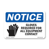 Gloves Required For All Equipment