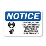 Goggles, Gloves And Long Sleeves