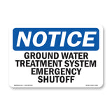 Ground Water Treatment System Emergency Shutoff