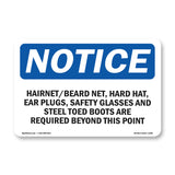 Hairnet Beard Net, Hard Hat, Ear Plugs,