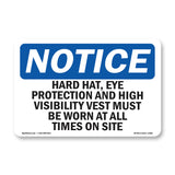 Hard Hats, Eye Protection And High Visibility