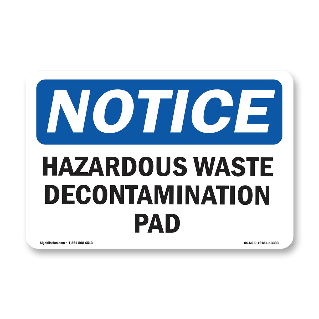 Hazardous Waste Decontamination Pad