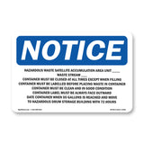 Hazardous Waste Satellite Accumulation Area