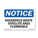 Hazardous Waste Satellite Area Flammable