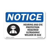 Hearing And Eye Protection Required