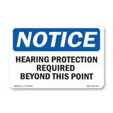 Hearing Protection Required Beyond