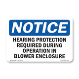 Hearing Protection Required During Operations