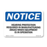Hearing Protection Required In Manufacturing