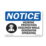 Hearing Protection Required