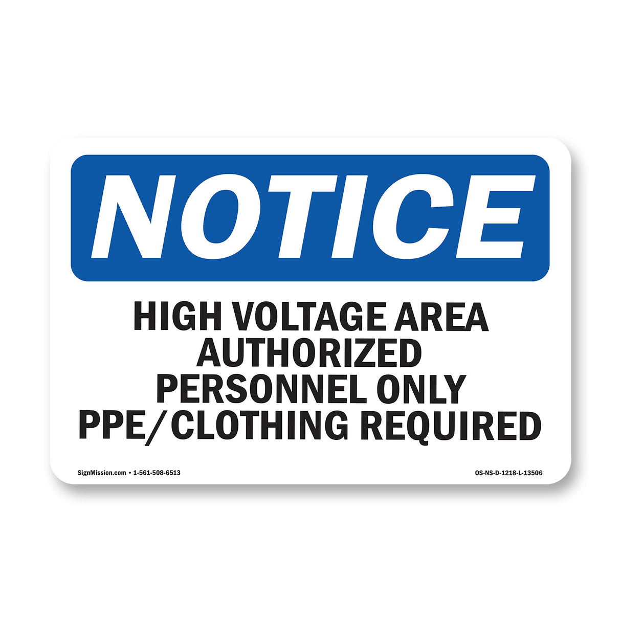 High Voltage Area Authorized Personnel Only