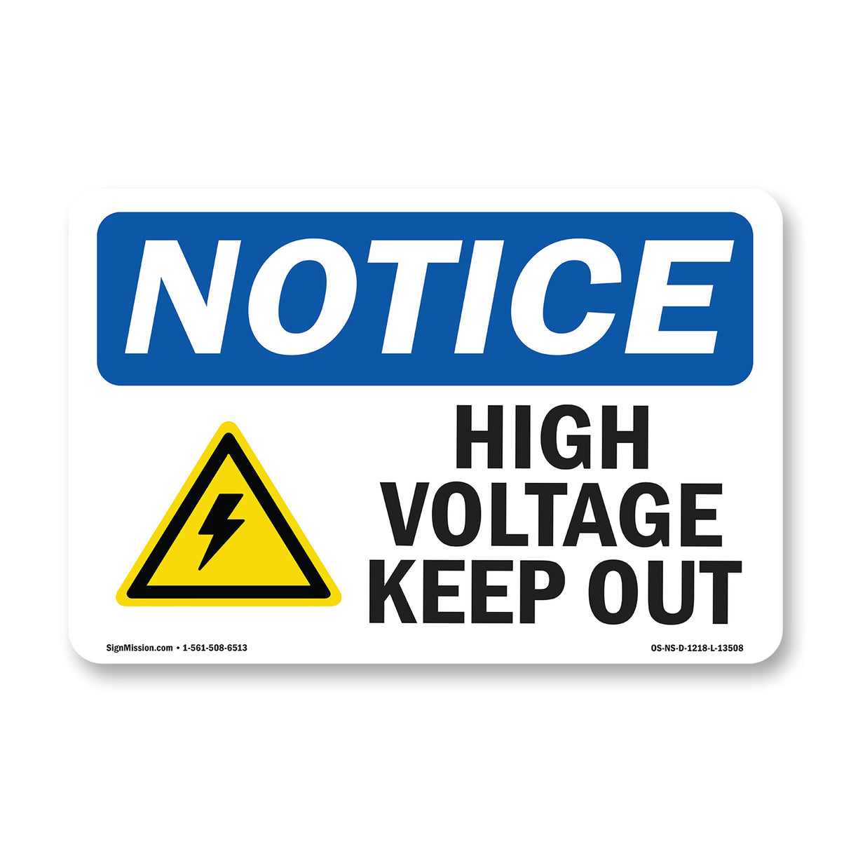 High Voltage Keep Out