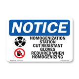 Homogenization Station Cut Resistant
