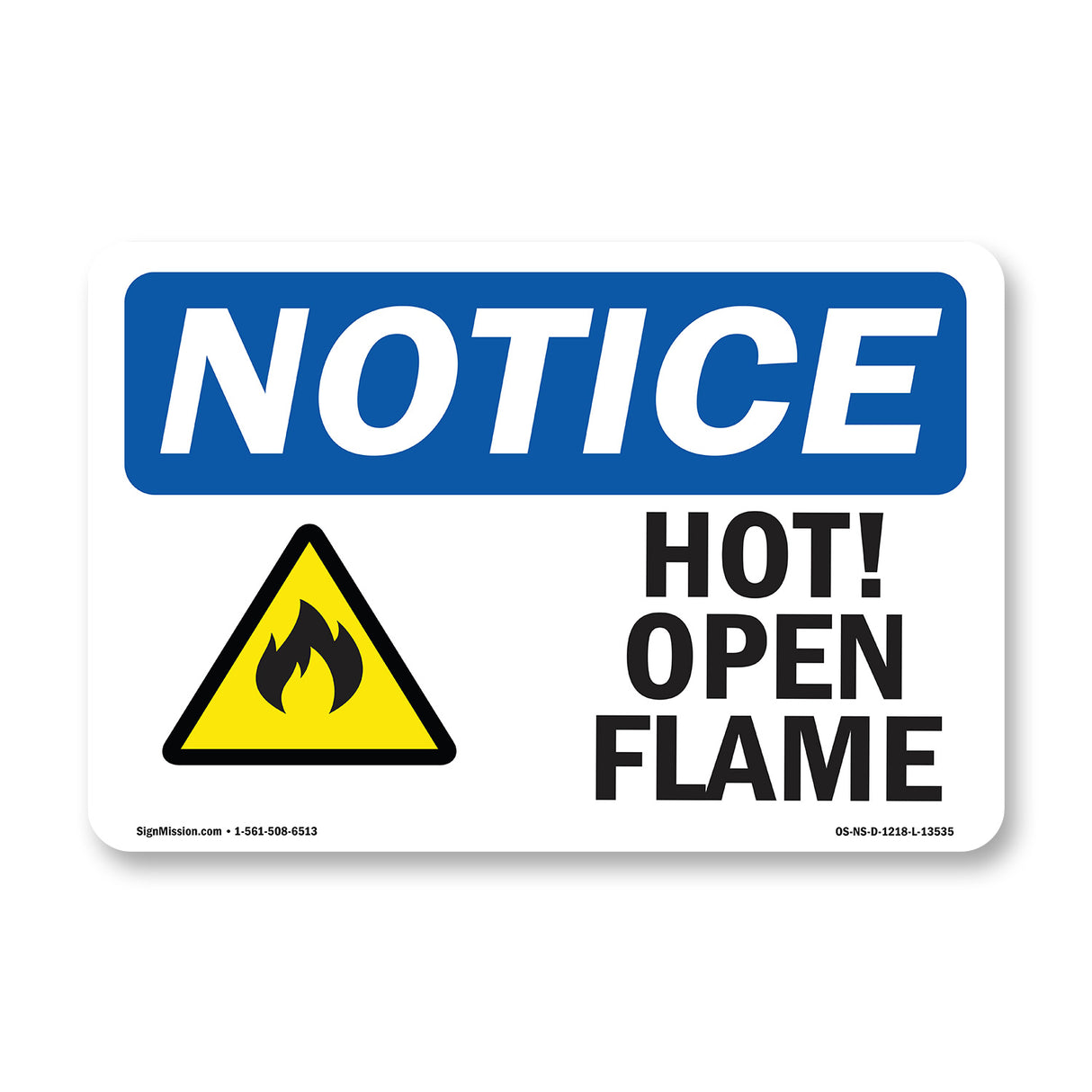Hot! Open Flame