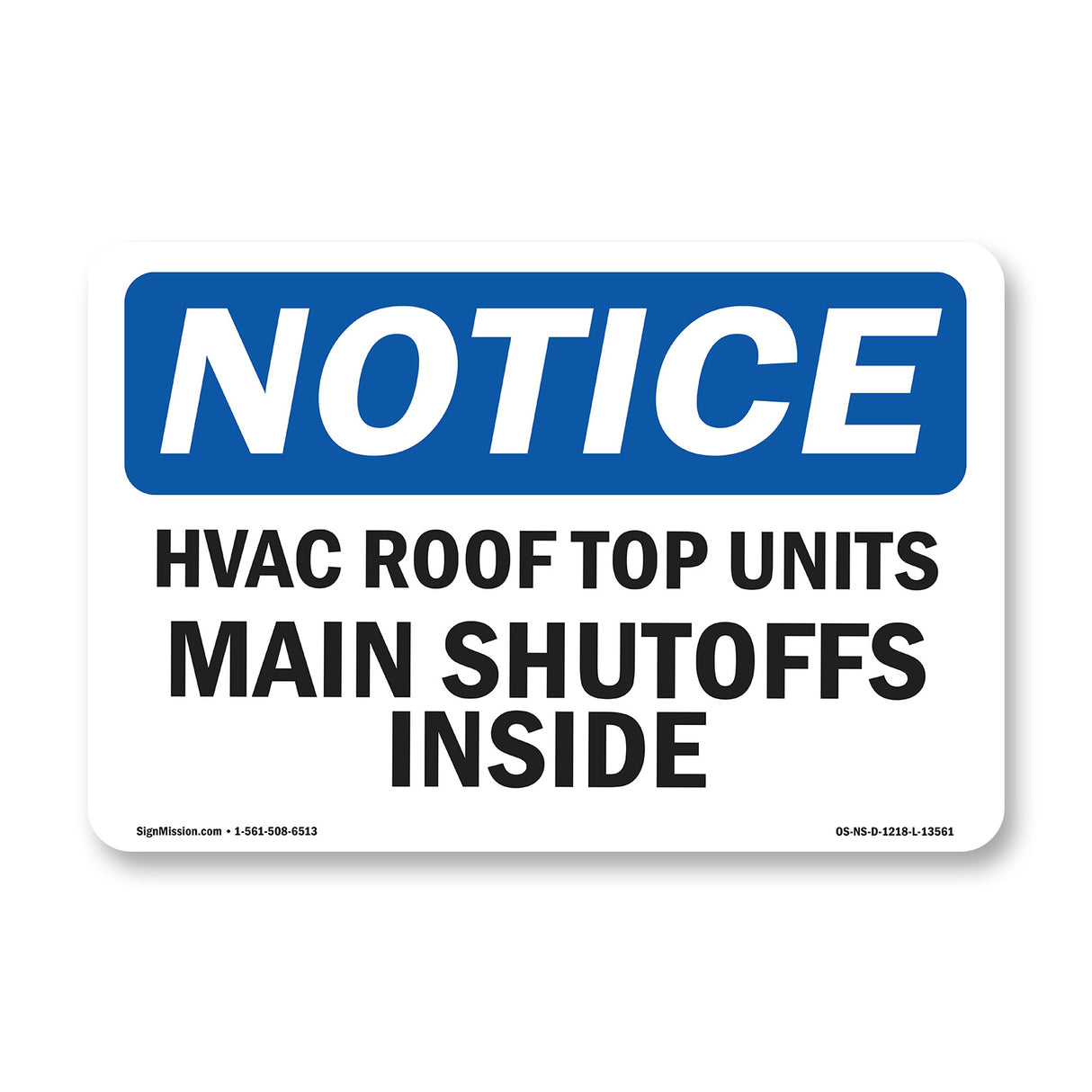Hvac Roof Top Units Main Shutoffs Inside