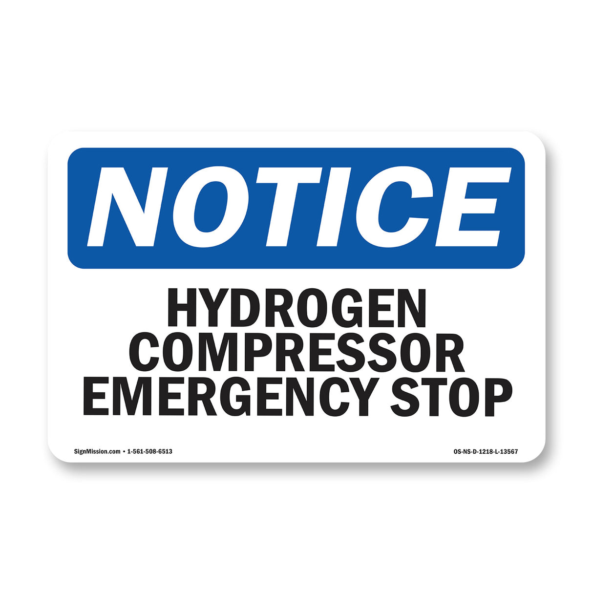 Hydrogen Compressor Emergency Stop