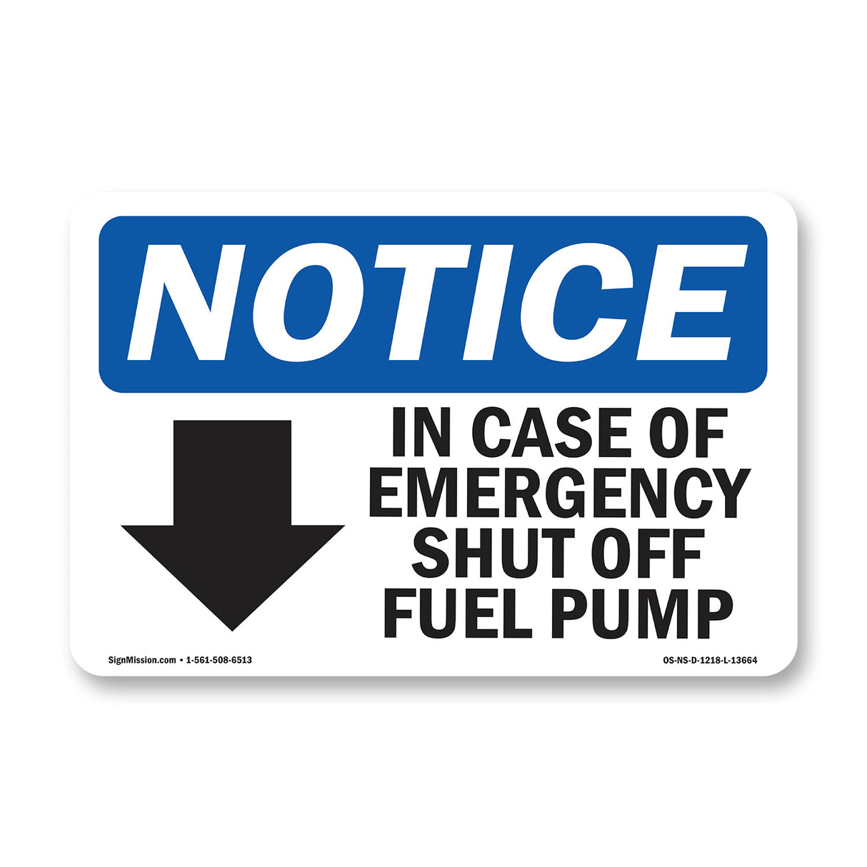 In Case Of Emergency Shut Off