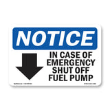 In Case Of Emergency Shut Off