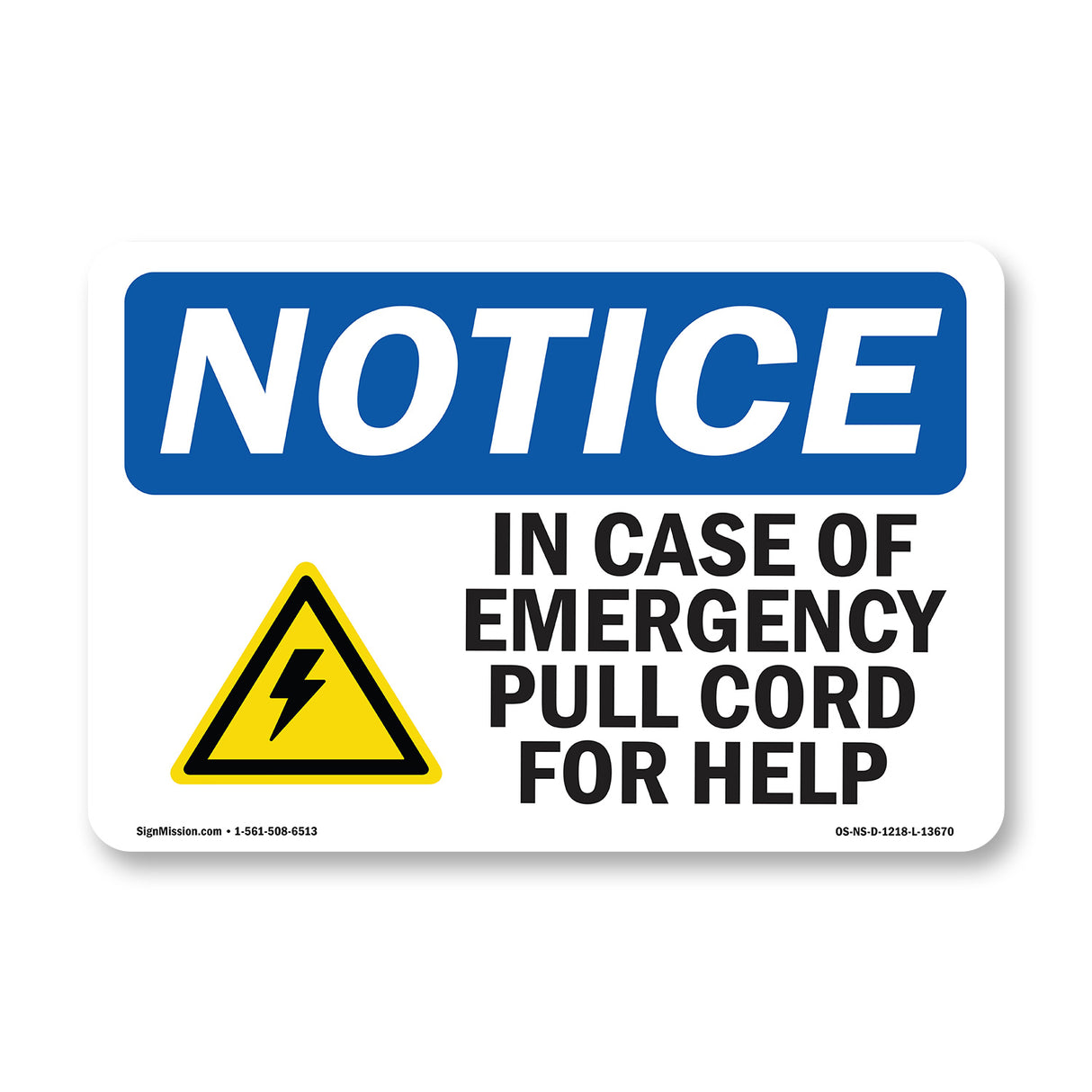 In Case Of Emergency, Pull Cord