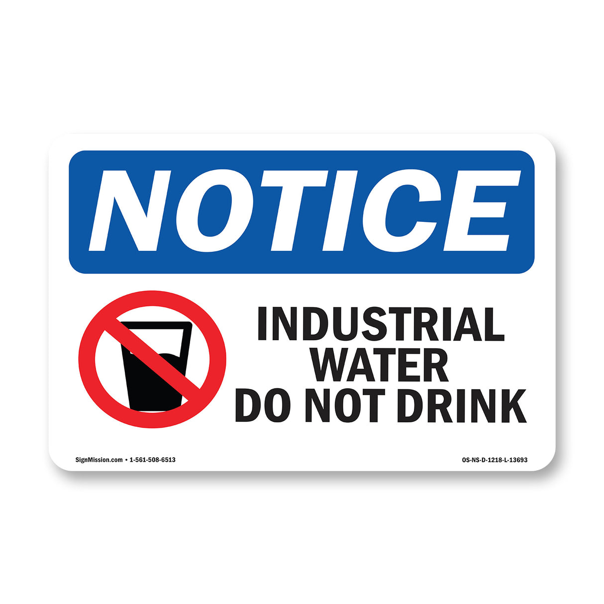 Industrial Water Do Not Drink