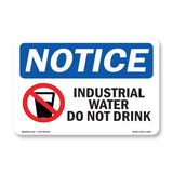 Industrial Water Do Not Drink