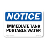 Intermediate Tank Potable Water