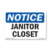 Janitor Closet