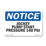 Jockey Pump Start Pressure 140 Psi