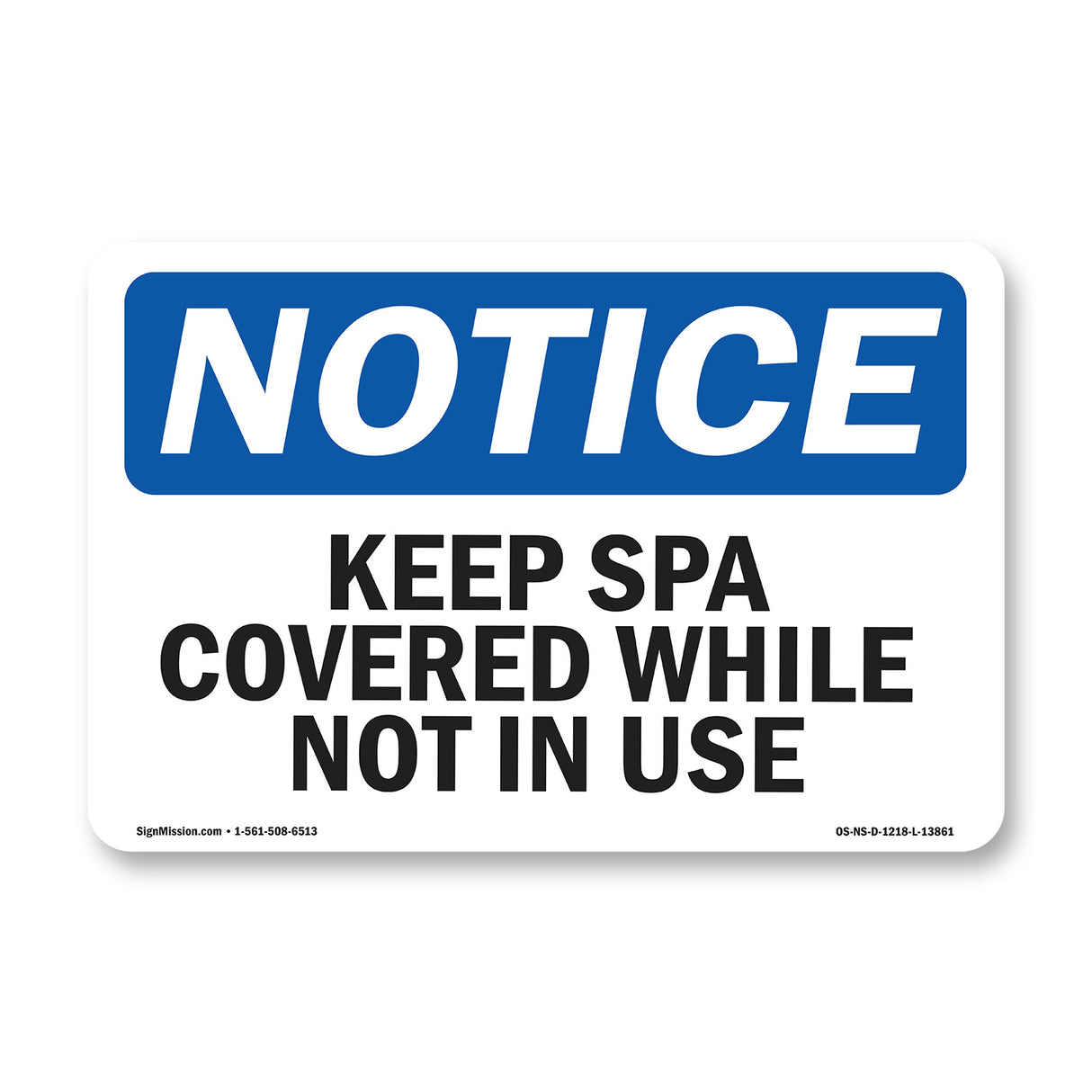Keep Spa Covered While Not In Use