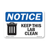 Keep This Lab Clean