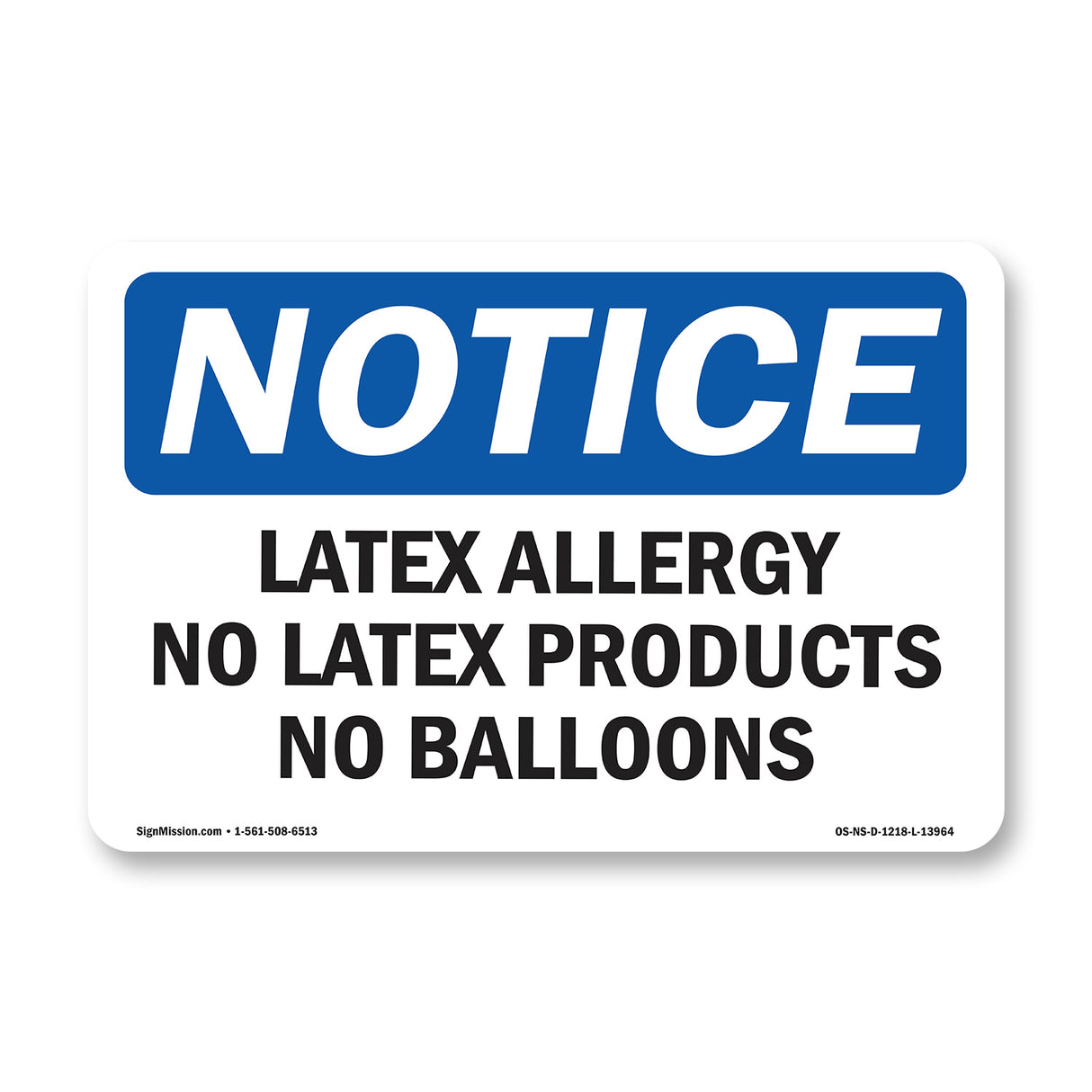 Latex Allergy No Latex Products No Balloons