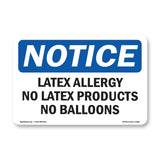 Latex Allergy No Latex Products No Balloons