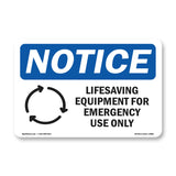 Lifesaving Equipment For Emergency