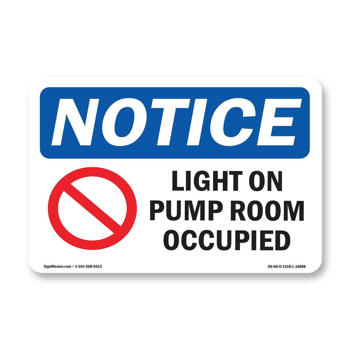 Light On Pump Room Occupied