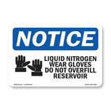 Liquid Nitrogen Wear Gloves