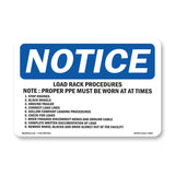 Load Rack Procedures Note Proper PPE Must