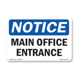 Main Office Entrance
