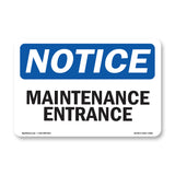 Maintenance Entrance
