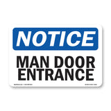 Man Door Entrance