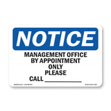 Manager's Office By Appointment Only Please
