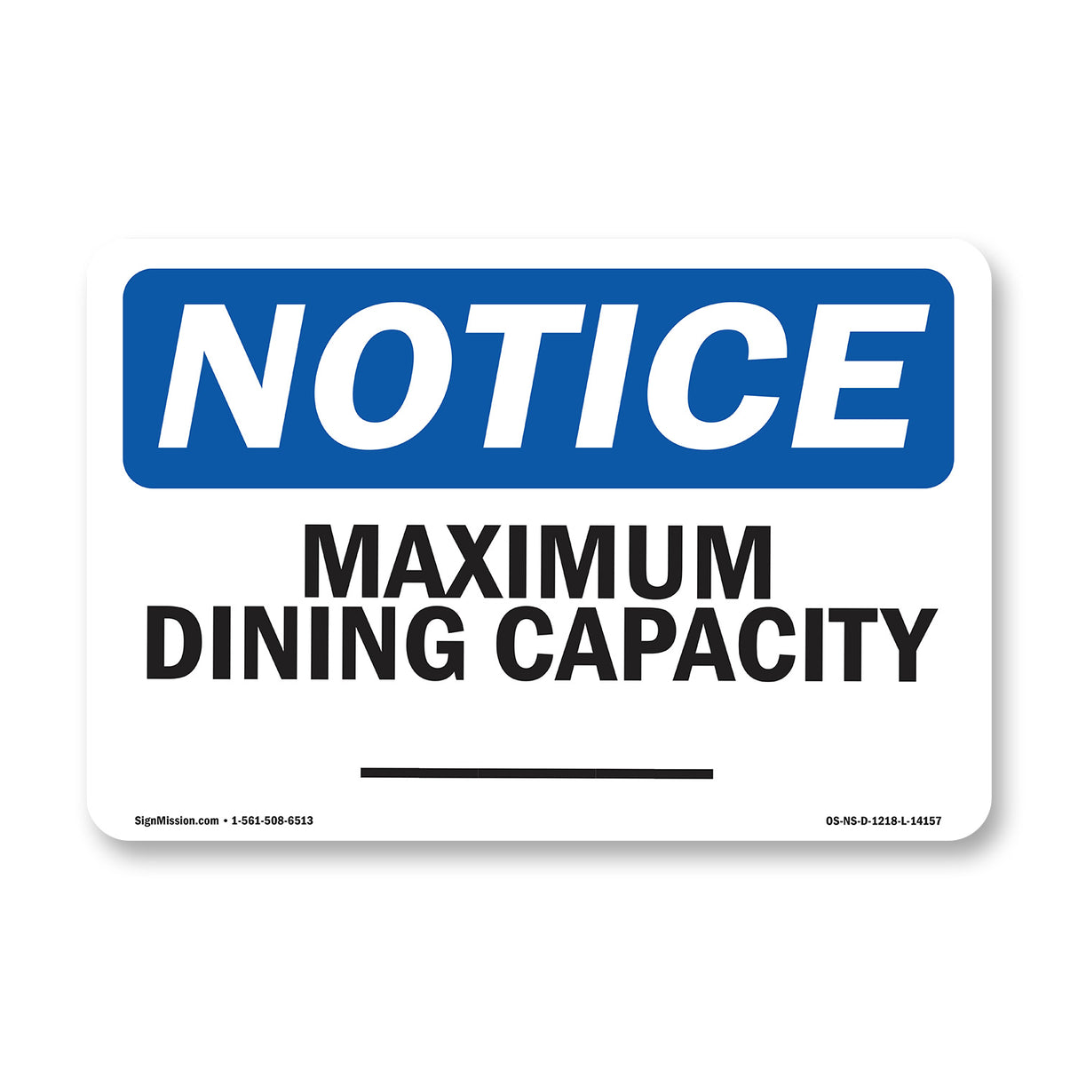 Maximum Dining Capacity ____