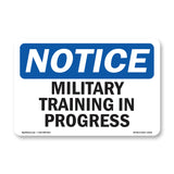 Military Training In Progress