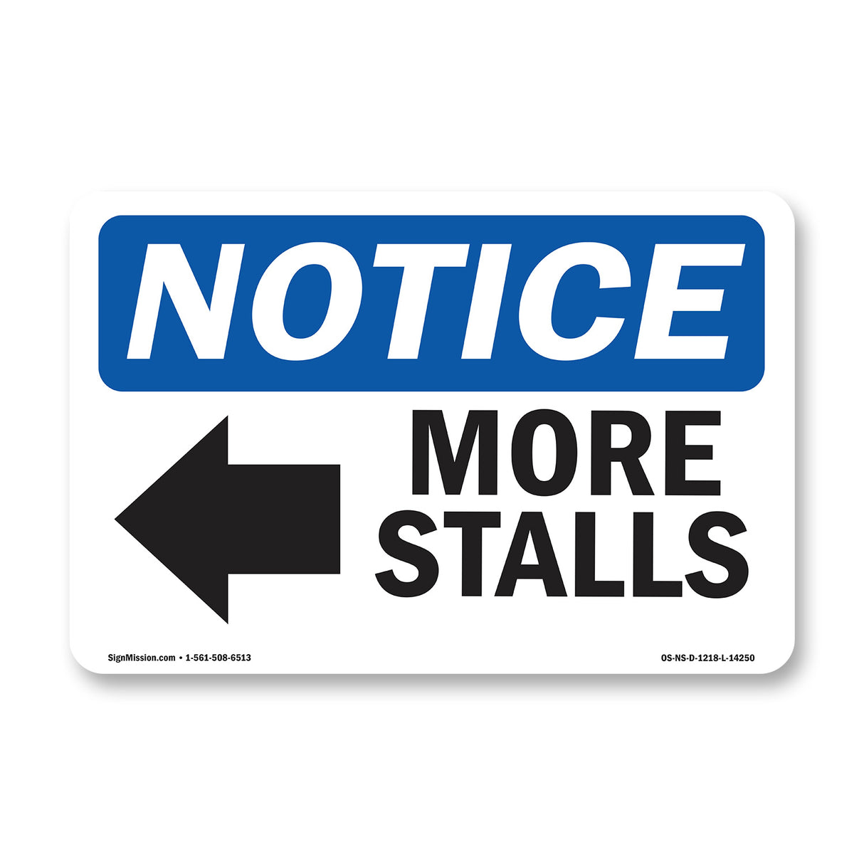 More Stalls [Left Arrow]