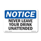 Never Leave Your Drink Unattended